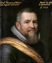 Portrait of Willem Lodewijk, Count of Nassau